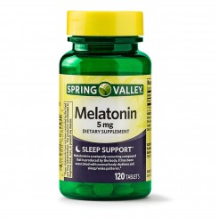 Melatonina para sueño 5 mg - 120 tabletas spring valley precio mexico