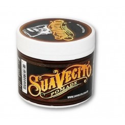 Pomada Suavecito Original con fijación media. Contiene 4oz.