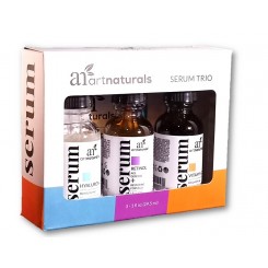 Serum trio ArtNaturals Vitamina C, Retinol y Acido Hialuronico