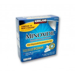 Minoxidil Espuma (Foam) - Kirkland - Cabello - Barba