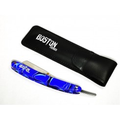 Navaja de afeitar estilo barbero - Boston - con porta-navaja. Boston Greased - 2