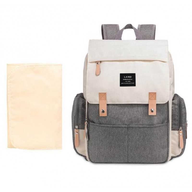 Mochila pañalera land best sale