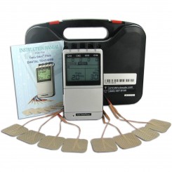 electroestimulacion twin stim de ondas russas, tens, ems y if  tonificador para articulaciones y alivio del dolor. Completo