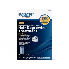 Minoxidil Equate en Espuma  -  3 meses de uso Equate - 2