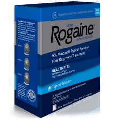 Minoxidil Rogaine en liquido - 3 meses de uso. Rogaine - 3