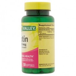 Biotina de 10,000 mcg - Spring Valley Spring Valley - 4