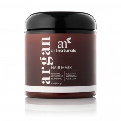 Mascarilla de aceite de argan en crema para cabello. Ideal para cabello maltratado.