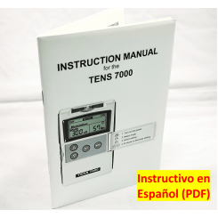 TENS 7000 manual en español