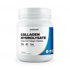 Colageno Hidrolizado en Polvo 11 mg - Nutricost - 454 grs